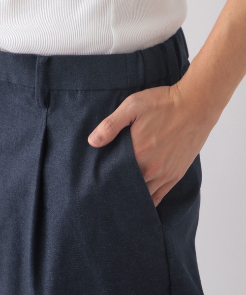 GLOBAL WORK（グローバルワーク）の「アーバンクリーンワイドデニム+WARM/115946（デニムパンツ・メンズ・ネイビー・SMALL/MEDIUM/LARGE/X-LARGE）」の6枚目の写真