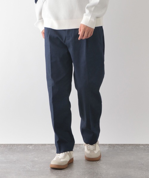 GLOBAL WORK（グローバルワーク）の「アーバンクリーンワイドデニム+WARM/115946（デニムパンツ・メンズ・ネイビー・SMALL/MEDIUM/LARGE/X-LARGE）」の13枚目の写真