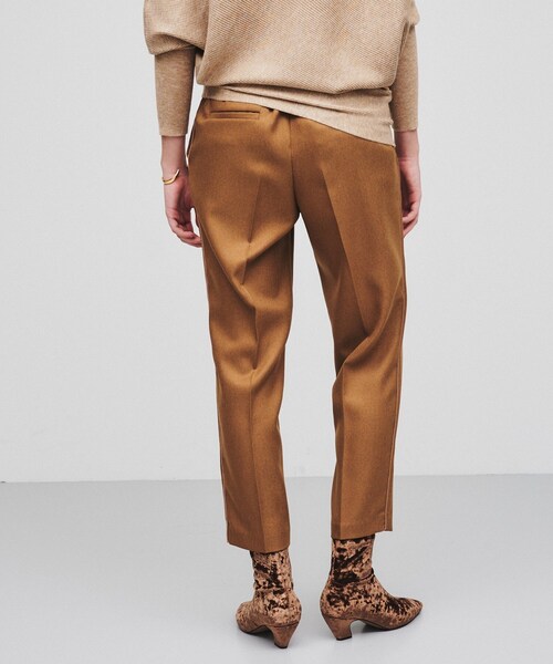 cloenc（クロエンス）の「◆【手洗い可】タックテーパードパンツ（その他パンツ・レディース・ダークグレー/キャメル/ブラック・03/02/01）」の9枚目の写真