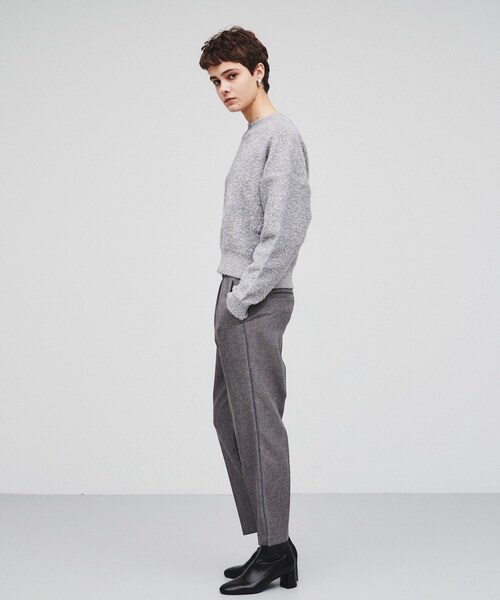 cloenc（クロエンス）の「◆【手洗い可】タックテーパードパンツ（その他パンツ・レディース・ダークグレー/キャメル/ブラック・03/02/01）」の11枚目の写真