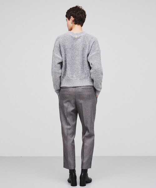 cloenc（クロエンス）の「◆【手洗い可】タックテーパードパンツ（その他パンツ・レディース・ダークグレー/キャメル/ブラック・03/02/01）」の12枚目の写真