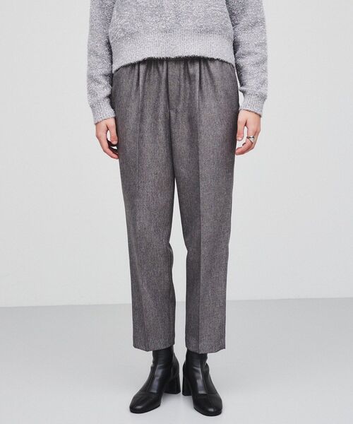 cloenc（クロエンス）の「◆【手洗い可】タックテーパードパンツ（その他パンツ・レディース・ダークグレー/キャメル/ブラック・03/02/01）」の13枚目の写真