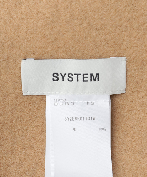 AP STUDIO（エーピーストゥディオ）の「【SYSTEM/システム】ハンドメイドケープ（ポンチョ・レディース・ネイビー・FREE）」の20枚目の写真