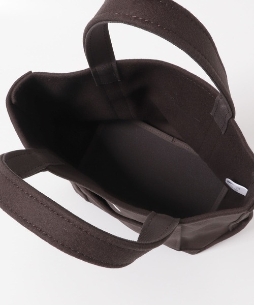 ORCIVAL（オーシバル）の「ORCIVAL　MELTON TOTE BAG SMALL（トートバッグ・レディース・グレー/ベージュ/ブラウン・FREE）」の11枚目の写真