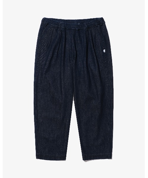 KEBOZ（ケボズ）の「SOFT DENIM EASY PANTS（デニムパンツ・メンズ・オフホワイト/ブルー・M/L/XL）」の1枚目の写真