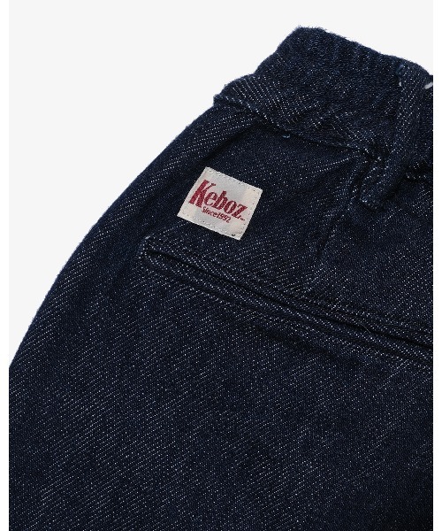 KEBOZ（ケボズ）の「SOFT DENIM EASY PANTS（デニムパンツ・メンズ・オフホワイト/ブルー・M/L/XL）」の7枚目の写真