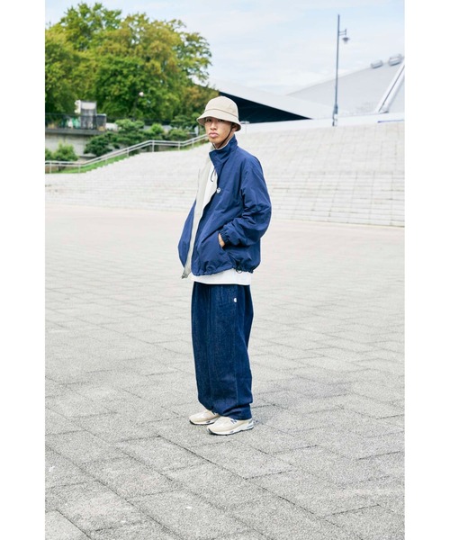 KEBOZ（ケボズ）の「SOFT DENIM EASY PANTS（デニムパンツ・メンズ・オフホワイト/ブルー・M/L/XL）」の11枚目の写真