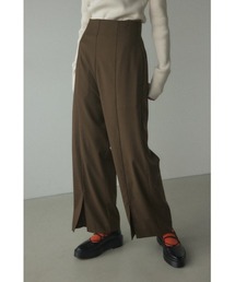 BLACK BY MOUSSY | high waist front slit pants(ハイウエストフロントスリットパンツ)(その他パンツ)