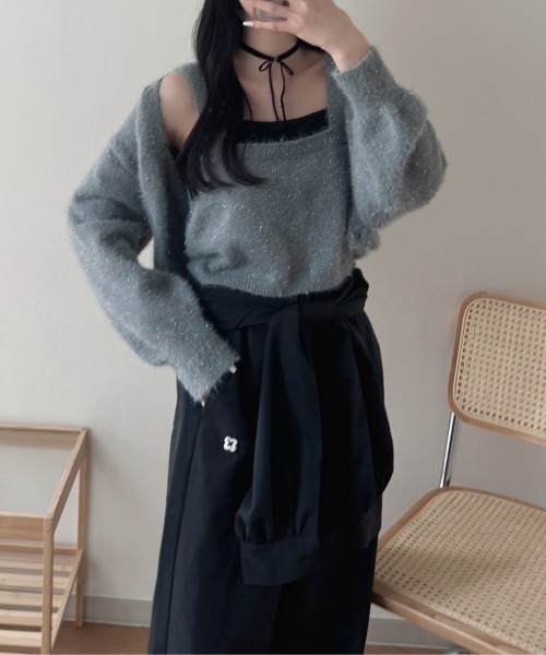 nemne store（ネンネストア）の「《Delfy》シャギービスチェセット