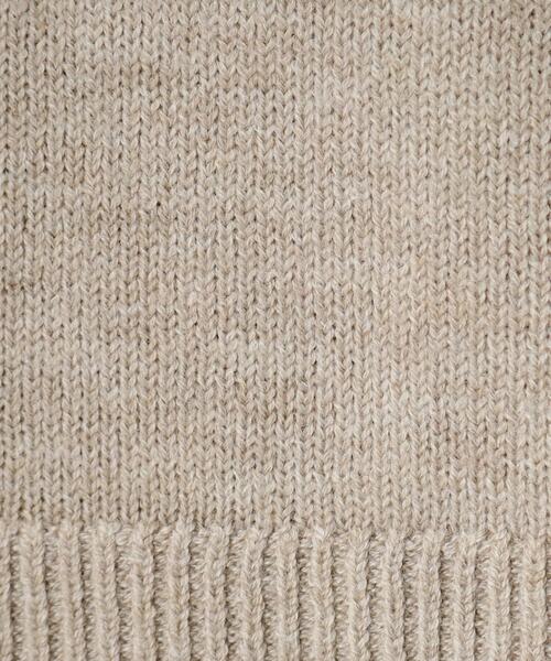 SHOO・LA・RUE（シューラルー）の「【S－LL】スキッパー衿付きニット（ニット/セーター・レディース・ダークグレー/ベージュ/グリーン系・04/03/02/01）」の15枚目の写真