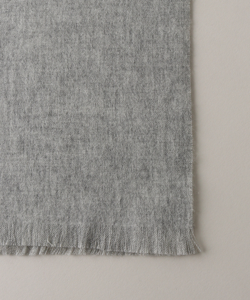 Spick & Span（スピックアンドスパン）の「Spick & Span ブローチツキストール（ストール/ショール・レディース・ベージュ系その他/グレー・FREE）」の11枚目の写真