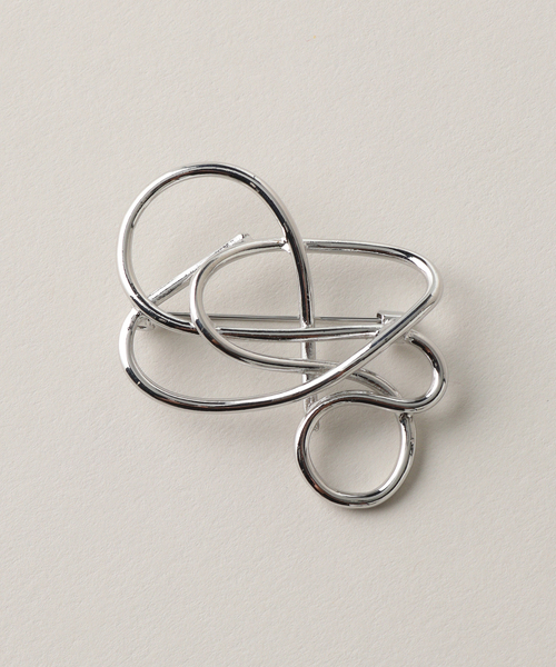 Spick & Span（スピックアンドスパン）の「Spick & Span ブローチツキストール（ストール/ショール・レディース・ベージュ系その他/グレー・FREE）」の12枚目の写真