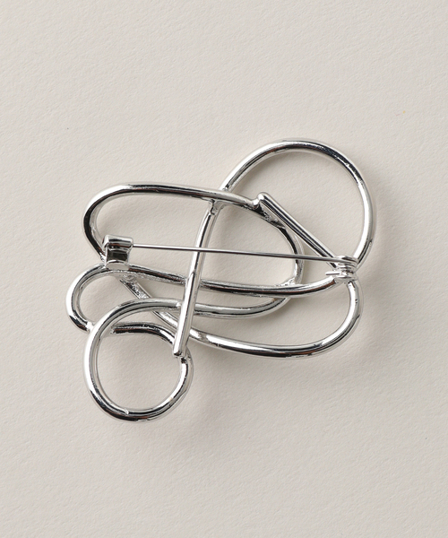 Spick & Span（スピックアンドスパン）の「Spick & Span ブローチツキストール（ストール/ショール・レディース・ベージュ系その他/グレー・FREE）」の13枚目の写真