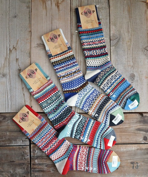 CHUP(チュプ)の「CHUP(チュプ) "SNOW DROP(スノードロップ)" ソックス 数量限定生産(ソックス/靴下・レディース・ミント/ネイビー/オートミール/レッド・MEDIUM/SMALL)」の5枚目の写真