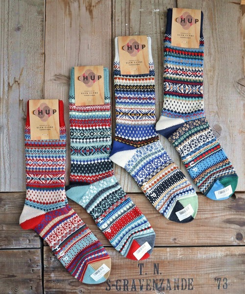 CHUP(チュプ)の「CHUP(チュプ) "SNOW DROP(スノードロップ)" ソックス 数量限定生産(ソックス/靴下・レディース・ミント/ネイビー/オートミール/レッド・MEDIUM/SMALL)」の11枚目の写真