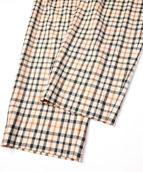 CULLNI for DAKS LONDON Tuck Pants with Long Belt（スラックス 