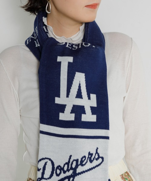 AMERICAN RAG CIE（アメリカンラグシー）の「【MEN , WOMEN】MLB TEAM MUFF（マフラー・メンズ・ネイビー/ダークブルー・FREE）」の7枚目の写真