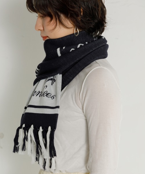 AMERICAN RAG CIE（アメリカンラグシー）の「【MEN , WOMEN】MLB TEAM MUFF（マフラー・メンズ・ネイビー/ダークブルー・FREE）」の5枚目の写真