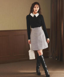 PROPORTION BODY DRESSING | ハイウエストミニスカート / 1215120007(スカート)
