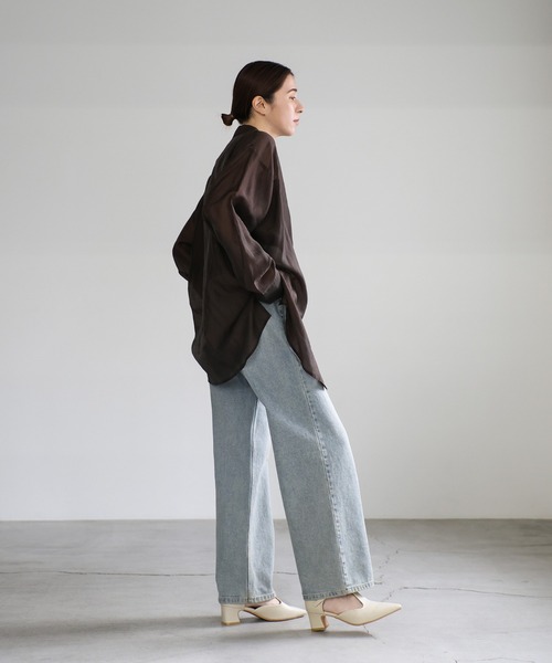 select MOCA（セレクトモカ）の「ポインテッドTストラップパンプス（パンプス・レディース・ベージュ/ブラック・SMALL/MEDIUM/LARGE）」の9枚目の写真