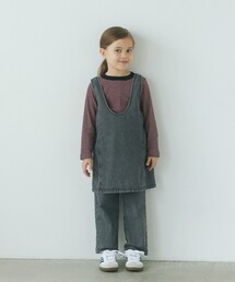 UNIVERSAL OVERALL | 【別注】＜UNIVERSAL OVERALL＞TJ デニム 2WAYジャンパースカート / キッズ  100cm-130cm(ワンピース)