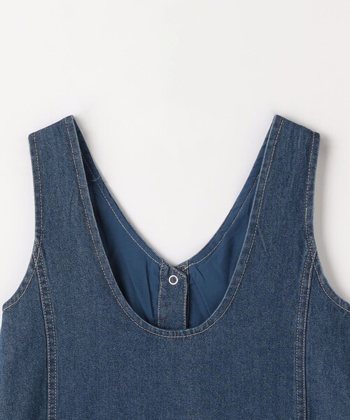 UNIVERSAL OVERALL（ユニバーサルオーバーオール）の「【別注】＜UNIVERSAL OVERALL＞TJ デニム 2WAYジャンパースカート / キッズ  100cm-130cm（ワンピース・キッズ・ダークグレー/コバルトブルー・XS(100-110cm)/S(120-130cm)）」の12枚目の写真