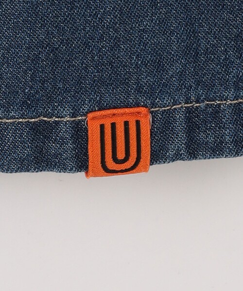 UNIVERSAL OVERALL（ユニバーサルオーバーオール）の「【別注】＜UNIVERSAL OVERALL＞TJ デニム 2WAYジャンパースカート / キッズ  100cm-130cm（ワンピース・キッズ・ダークグレー/コバルトブルー・XS(100-110cm)/S(120-130cm)）」の13枚目の写真