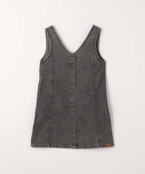 UNIVERSAL OVERALL（ユニバーサルオーバーオール）の「【別注】＜UNIVERSAL OVERALL＞TJ デニム 2WAYジャンパースカート / キッズ  100cm-130cm（ワンピース・キッズ・ダークグレー/コバルトブルー・XS(100-110cm)/S(120-130cm)）」の15枚目の写真