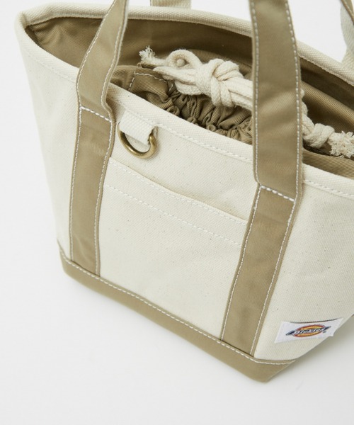Dickies(ディッキーズ)の「【DICKIES/ディッキーズ】キャンバス ミニトートバッグ / AUTHENTIC CANVAS TOTE XS【WEB限定】(トートバッグ・レディース・ブラック/ネイビー/ベージュ・フリー)」の11枚目の写真