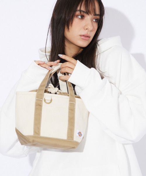 Dickies(ディッキーズ)の「【DICKIES/ディッキーズ】キャンバス ミニトートバッグ / AUTHENTIC CANVAS TOTE XS【WEB限定】(トートバッグ・レディース・ブラック/ネイビー/ベージュ・フリー)」の21枚目の写真