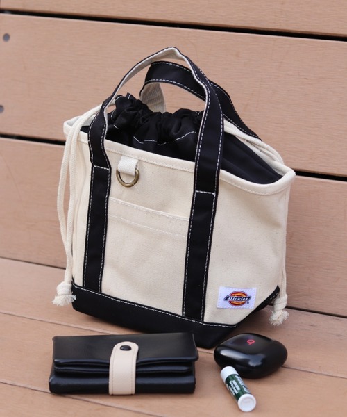 Dickies(ディッキーズ)の「【DICKIES/ディッキーズ】キャンバス ミニトートバッグ / AUTHENTIC CANVAS TOTE XS【WEB限定】(トートバッグ・レディース・ブラック/ネイビー/ベージュ・フリー)」の17枚目の写真