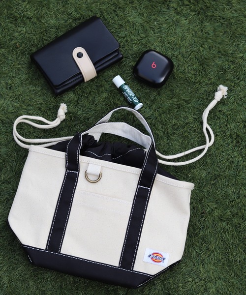 Dickies(ディッキーズ)の「【DICKIES/ディッキーズ】キャンバス ミニトートバッグ / AUTHENTIC CANVAS TOTE XS【WEB限定】(トートバッグ・レディース・ブラック/ネイビー/ベージュ・フリー)」の19枚目の写真