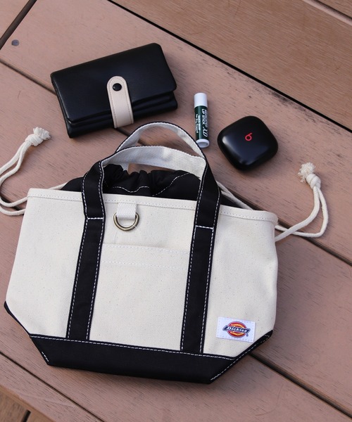 Dickies(ディッキーズ)の「【DICKIES/ディッキーズ】キャンバス ミニトートバッグ / AUTHENTIC CANVAS TOTE XS【WEB限定】(トートバッグ・レディース・ブラック/ネイビー/ベージュ・フリー)」の22枚目の写真