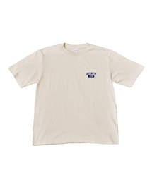 INNOCENT（イノセント）の「【WEARISTA/kii_memeデザイン】【INFINITY 279】カレッジロゴ風 ワンポイントデザイン クルーネックTシャツ meme-001,002（Tシャツ/カットソー）」