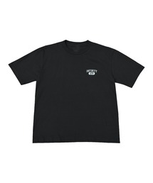 INNOCENT（イノセント）の「【WEARISTA/kii_memeデザイン】【INFINITY 279】カレッジロゴ風 ワンポイントデザイン クルーネックTシャツ meme-001,002（Tシャツ/カットソー）」