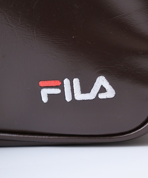 FILA（フィラ）の「ＦＩＬＡ　合皮スクールバッグ　スクバ（トートバッグ・レディース・ブラウン/ブラック・FREE）」の17枚目の写真