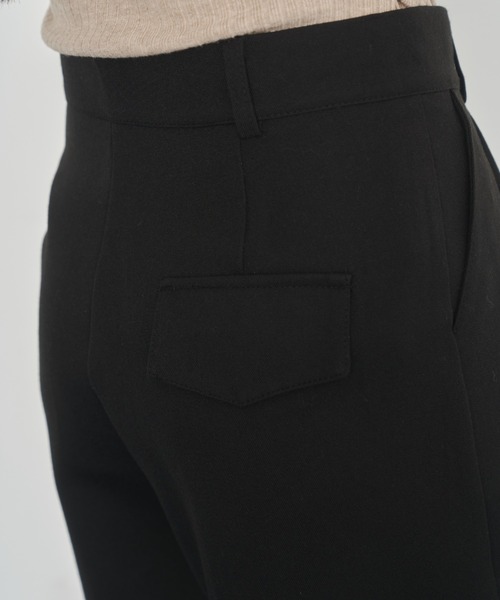 Happy John（ハッピージョン）の「basic half pants/ベーシックハーフパンツ（その他パンツ・レディース・ブラック/ベージュ・SMALL/MEDIUM）」の9枚目の写真