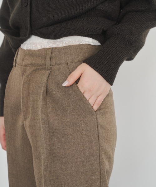 Happy John（ハッピージョン）の「basic half pants/ベーシックハーフパンツ（その他パンツ・レディース・ブラック/ベージュ・SMALL/MEDIUM）」の14枚目の写真