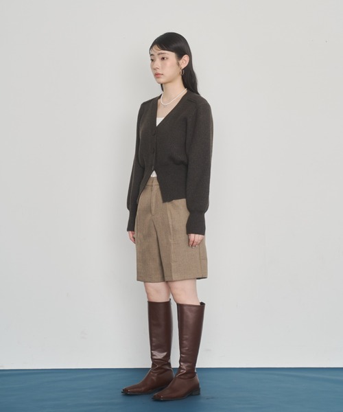 Happy John（ハッピージョン）の「basic half pants/ベーシックハーフパンツ（その他パンツ・レディース・ブラック/ベージュ・SMALL/MEDIUM）」の21枚目の写真