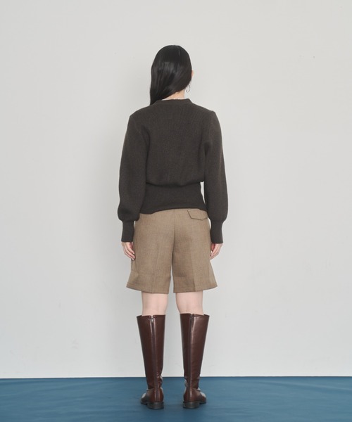 Happy John（ハッピージョン）の「basic half pants/ベーシックハーフパンツ（その他パンツ・レディース・ブラック/ベージュ・SMALL/MEDIUM）」の22枚目の写真