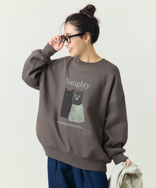 限定展開 いたずらキャット 裏起毛 スウェット（スウェット）｜FREAK'S STORE（フリークスストア）