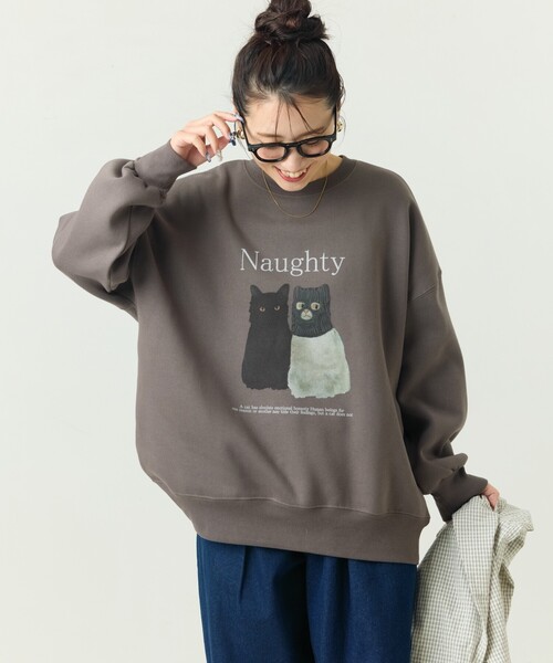 限定展開 いたずらキャット 裏起毛 スウェット（スウェット）｜FREAK'S STORE（フリークスストア）