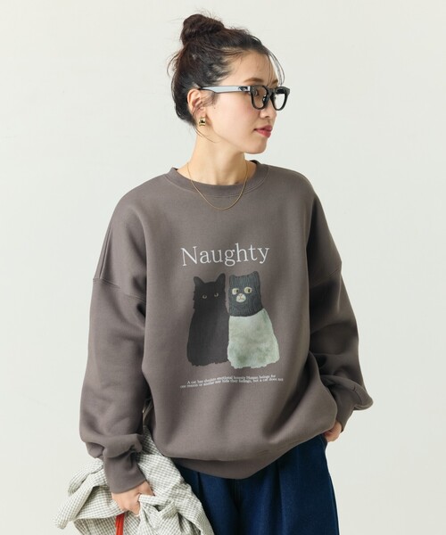 限定展開 いたずらキャット 裏起毛 スウェット（スウェット）｜FREAK'S STORE（フリークスストア）