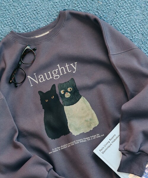 限定展開 いたずらキャット 裏起毛 スウェット（スウェット）｜FREAK'S STORE（フリークスストア）