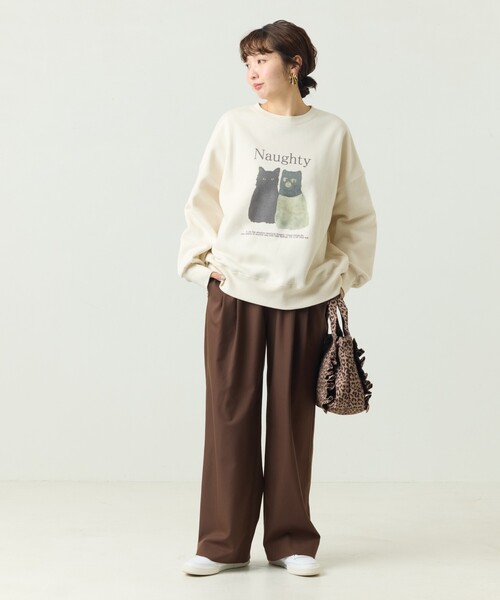 限定展開 いたずらキャット 裏起毛 スウェット（スウェット）｜FREAK'S STORE（フリークスストア）