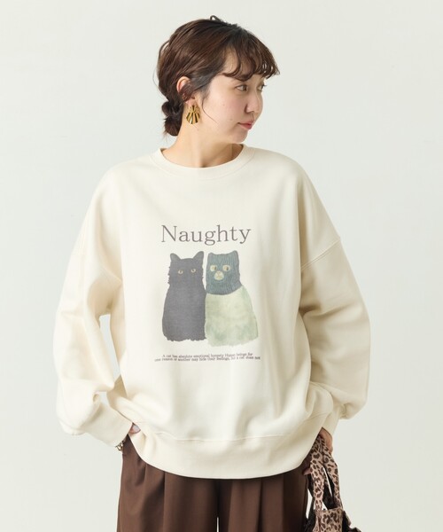 限定展開 いたずらキャット 裏起毛 スウェット（スウェット）｜FREAK'S STORE（フリークスストア）