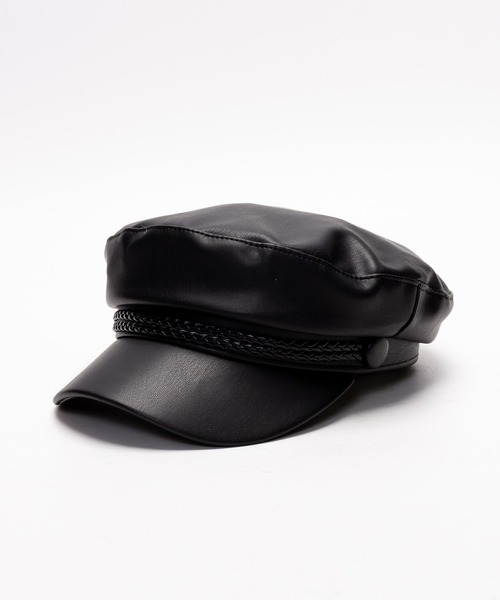 MAD MAD(マッドマッド)の「デザインキャスケット(キャスケット・レディース・ブラック・FREE)」の1枚目の写真