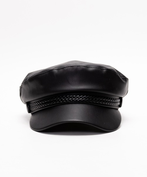 MAD MAD(マッドマッド)の「デザインキャスケット(キャスケット・レディース・ブラック・FREE)」の4枚目の写真