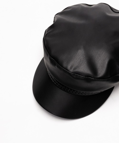 MAD MAD(マッドマッド)の「デザインキャスケット(キャスケット・レディース・ブラック・FREE)」の7枚目の写真