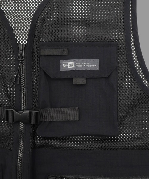 ニューエラアウトドア マルチベスト 吉田兄弟コラボアングラー